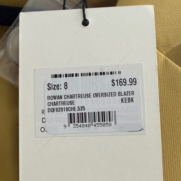 DISSH Rowan Blazer NWT - Picture 3 of 4